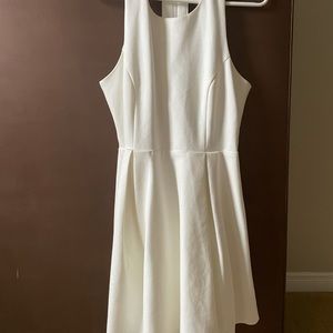 Lulu’s size medium white dress with back cutouts